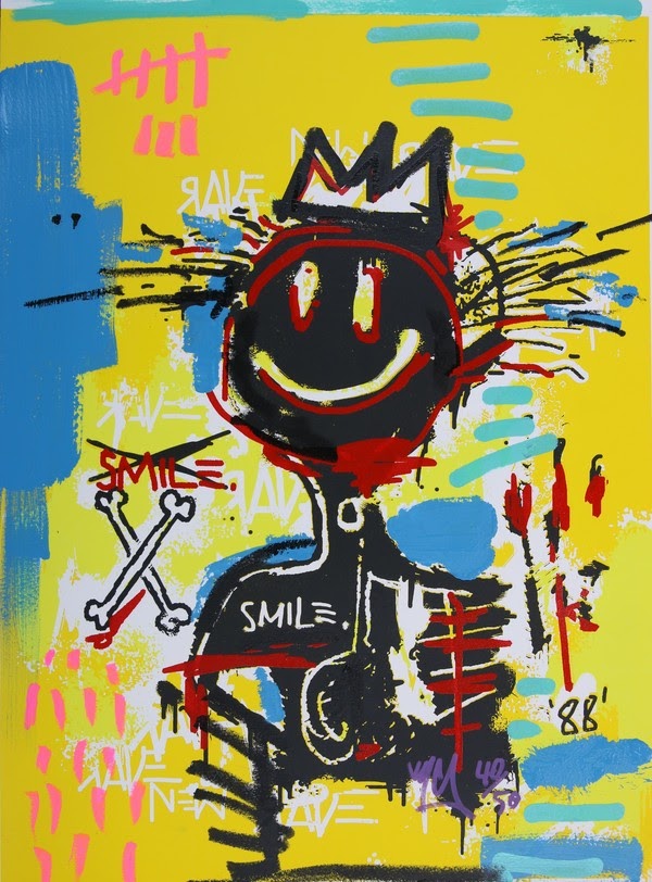 In the video, you can see drawings that remind Jean-Michel Basquiat artwork, primarily the crown drawing. Basquiat used the crown to symbolize himself as a king, his association with people he believed to be kings, and his ambition to become great.