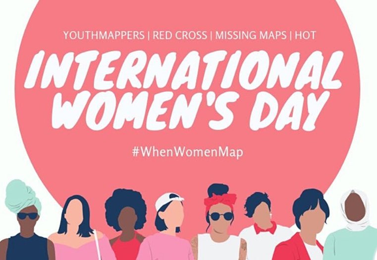 TheMissingMaps's tweet photo. It's soon #InternationalWomensDay Join us for one of the initiatives organised by @hotosm, @MissingMapsDC or @youthmappers! #WhenWomenMap https://t.co/JD9egugl1c