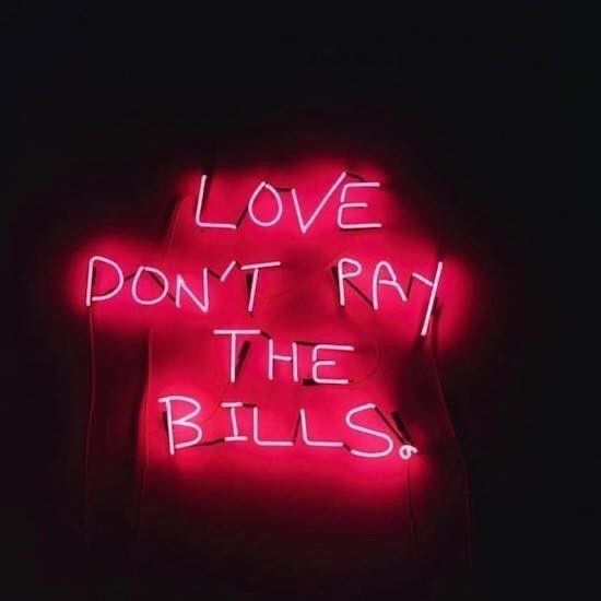 RockonrubyLtd's tweet photo. Ain't that the truth... ☝🏼💖 Being a adult isn't fun, we really do with love paid the Bills 🤔
#Sassyslogan #Love #Rockonruby https://t.co/z5WlcYi7iv
