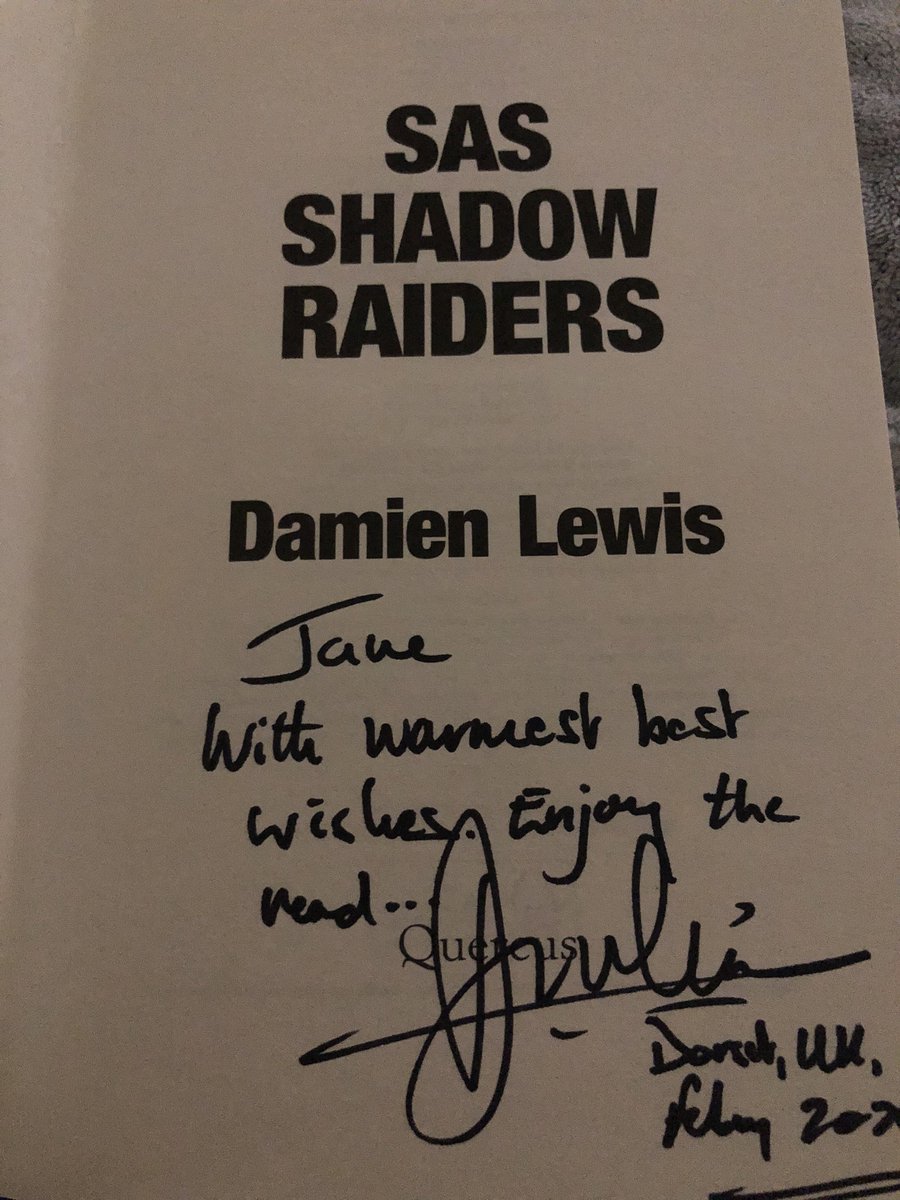 mrso252's tweet photo. Just arrived home from a fantastic holiday to a very special delivery. Thank you so much @authordlewis for the book SAS Shadow Raiders. Can’t wait to read it #operationcolossus https://t.co/oMhE2pWRQ7