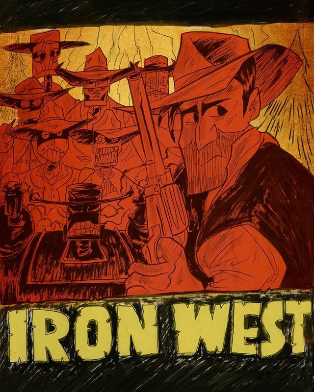 eypark0704's tweet photo. One of the earliest comics I read as a kid. It’s a bizarrely fun yet gritty story. Definitely take a look. #DougTenNapel #ironwest #scifi #wierdwestern #western #comicOne of the earliest comics I read as a kid. It’s a bizarrely fun yet gritty story. Definitely take a look. #… https://t.co/GbM6ifSxqI
