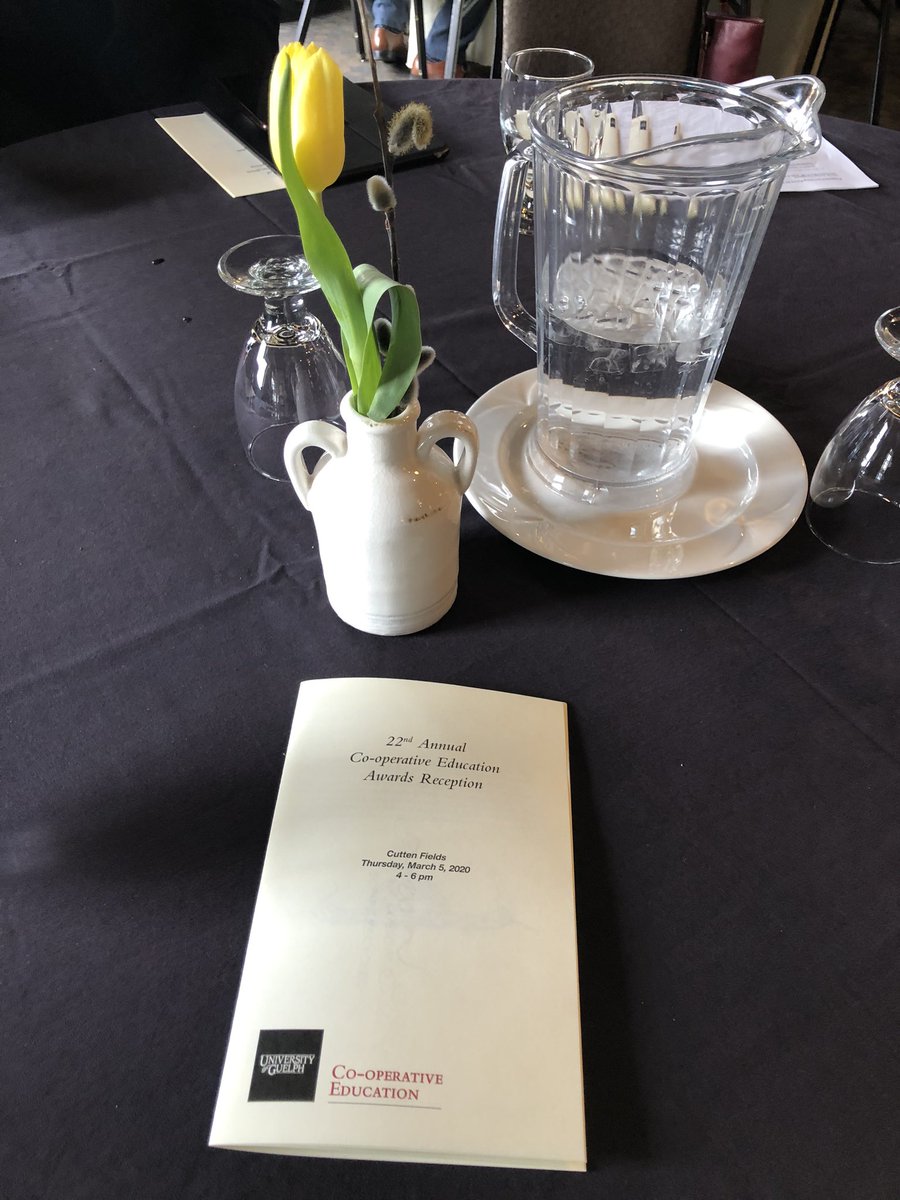 Getting ready to honour our top employers and celebrate the success of our outstanding #coop students expguelph #uofguelph #WILPower #CEWIL2020 #EWOcoop #WIL #ExperientialLearning