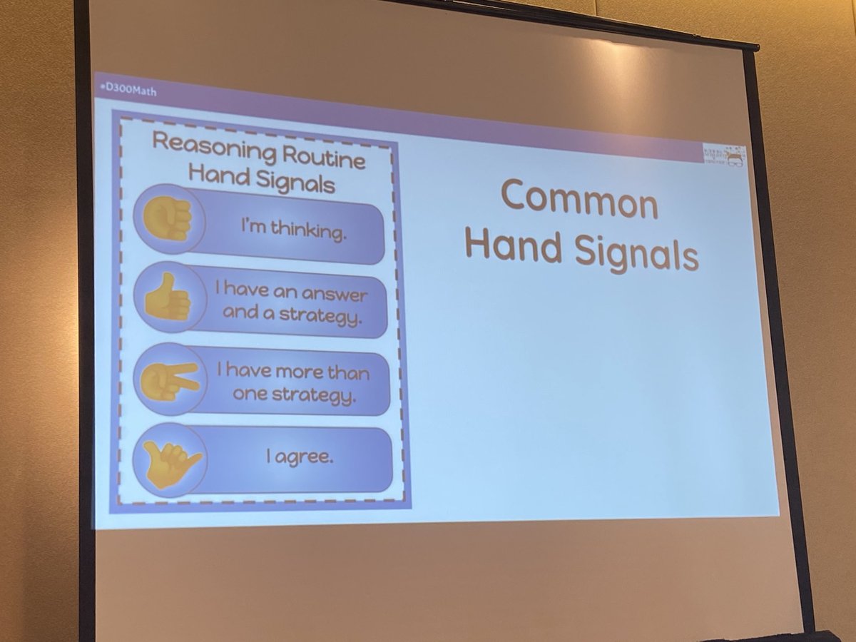 JDuginske's tweet photo. Sharing the D300 math reasoning routines at the kindergarten conference. Full house in this session. #d300math #ilascd #mathpractices https://t.co/d6nO87VLxf