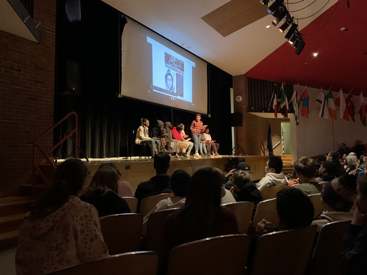 PhoenixLearns's tweet photo. We're so proud of our Team Phoenix representatives of the Social Justice Club who took the time to educate us all on the legacy of Treyvon Martin. #bsdvt #hmsvt @BTVSchools @HuntMiddleVT https://t.co/PpjCbRzQws