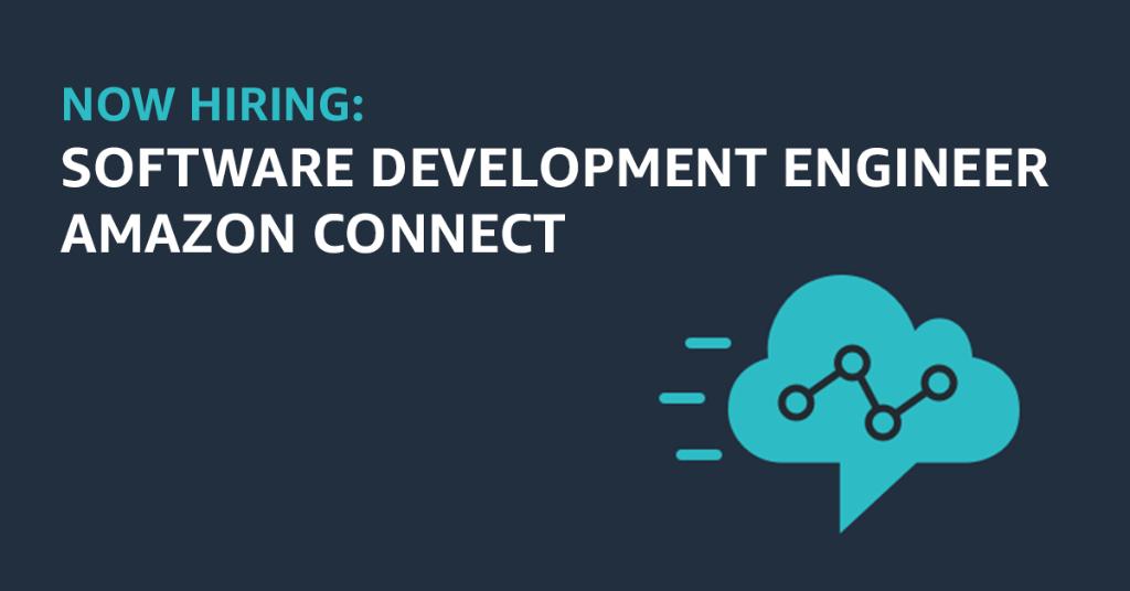awscloud's tweet photo. We're hiring Software Development Engineers that want to disrupt an industry &amp; make a massive impact. Come build the future with us on the Amazon Connect team. https://t.co/9FNpSJrncC https://t.co/r6cepNAov8
