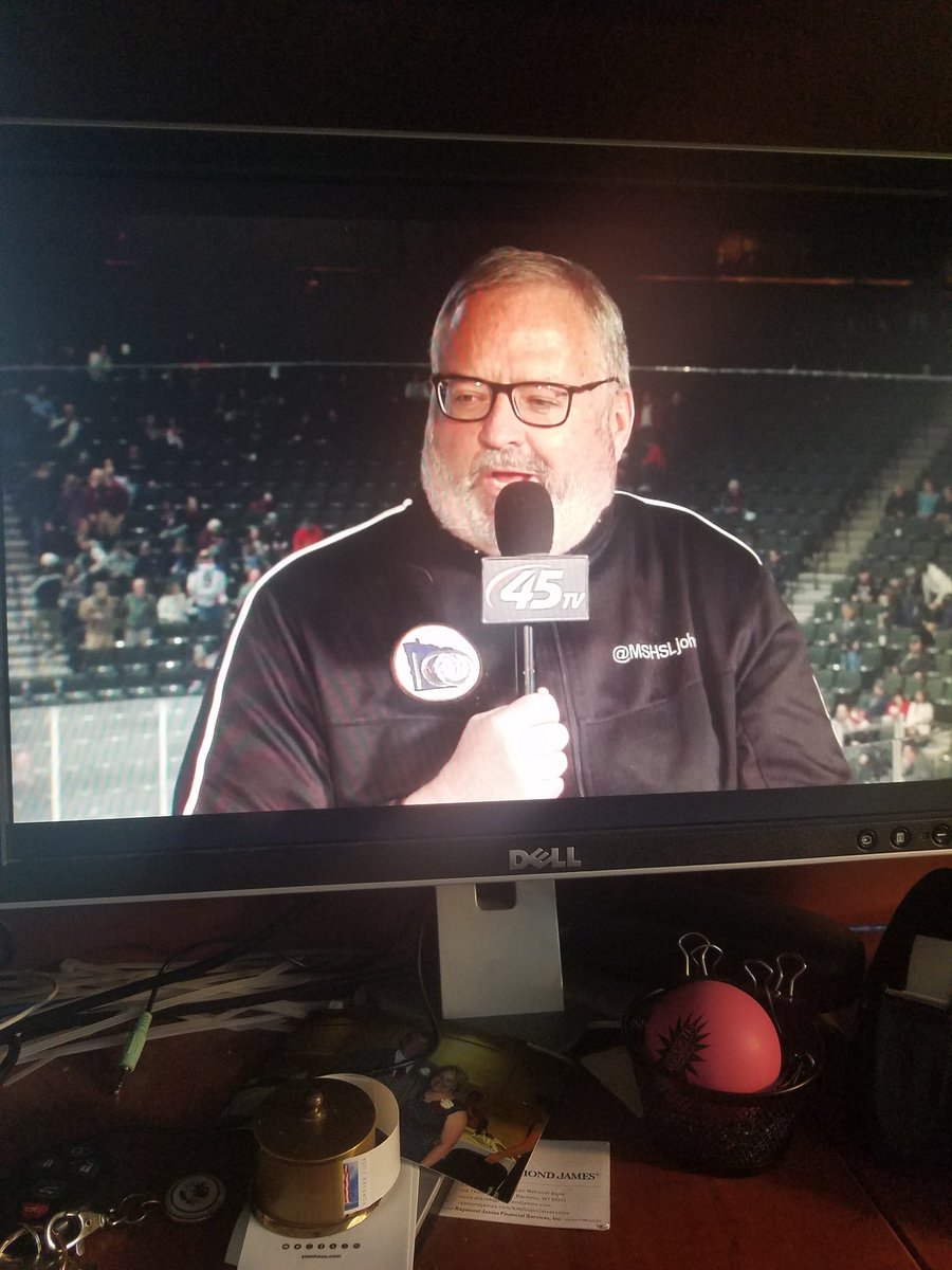 scpaactivities's tweet photo. @MSHSLjohn .. a face made for radio! Great interview today! #jobenvy #bestjobinthestate https://t.co/HbswjoGBMX
