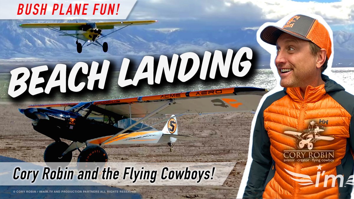 ImAirTV's tweet photo. BUSH PLANE / Sit back, relax, and enjoy the talent – perfect-timed landings, tingles &amp; more with Cory Robin &amp; The Flying Cowboys. Don't miss these great new shows from Cory on our (BUSH PLANE CHANNEL). #ImAirtv Everything Aviation Every Day...Worldwide on ROKU, FireTV Power #AWS https://t.co/oYFtMFDW1N