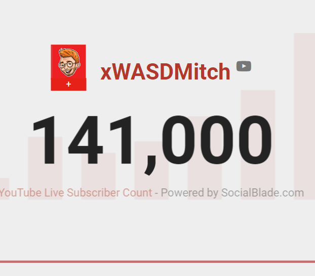 WASDMitch's tweet photo. Thanks for 141,000 subscribers! #RoadTo200kSubs #RoadToFaZeMitch #FaZeMitch #HackerAlert #SignMe https://t.co/Pr9pBpZayZ