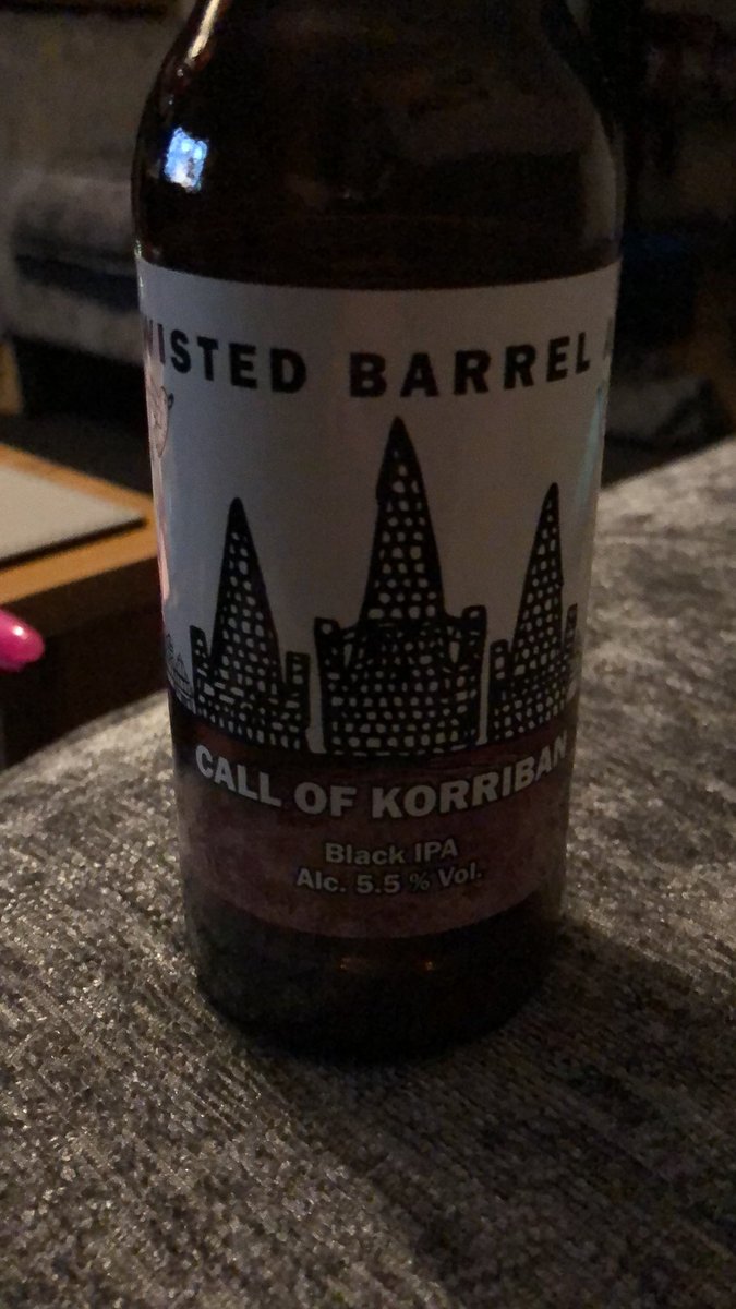 #BeerBods Call of Korriban, loving the Starwars reference but the beer is not for me 4/10 I must be a Jedi not a Sith 😎