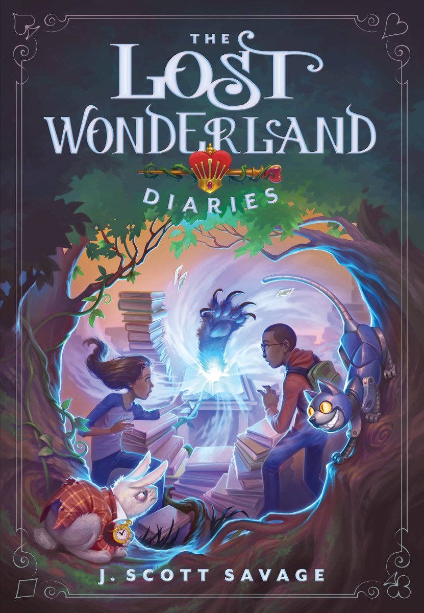 LogCabinLibrary's tweet image. #MGBookMarch day 5 New releases that I'm looking forward to are The Captive Kingdom (releasing 10/6/2020) by @nielsenwriter and The Lost Wonderland Diaries (9/8/2020) by @jscottsavage