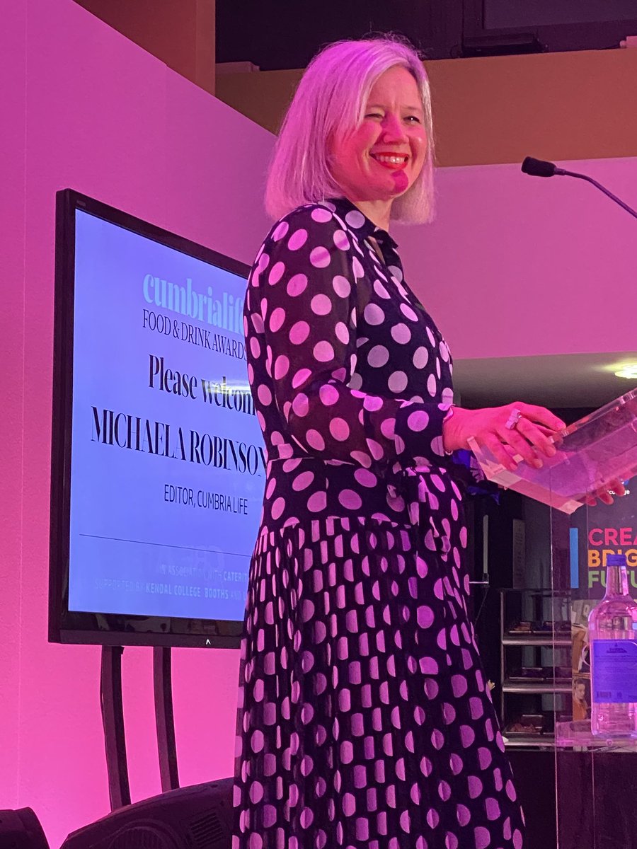 The annual celebration of amazing Cumbrian food and drink at @kendalcollege @CLFDA2020 @EdCumbriaLife introducing <a href="/PhilVickery/">Phil Vickery</a> hosting, excitement mounting after an outstanding meal from college chefs and students <a href="/cumbrialife/">Cumbria Life</a> <a href="/goodfood/">goodfood</a> #eatlocal #CLFDA2020 @EdCumbriaLife
