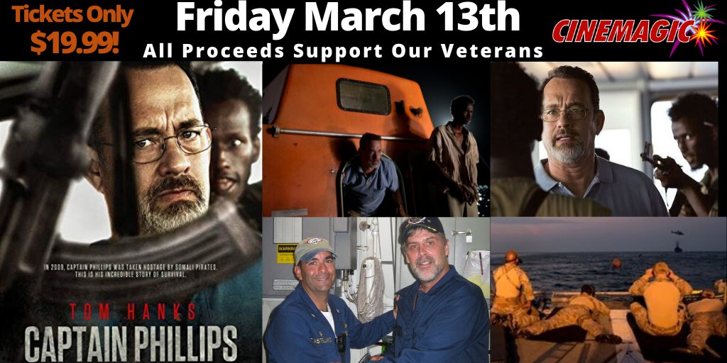 Last chance to win tickets to our Captain Phillips event next Friday night! facebook.com/swim4amission
Meet the Captain himself and hear the real story. 🚢⚓️🇺🇸🍿🥤 #Giveaway #ContestAlert
