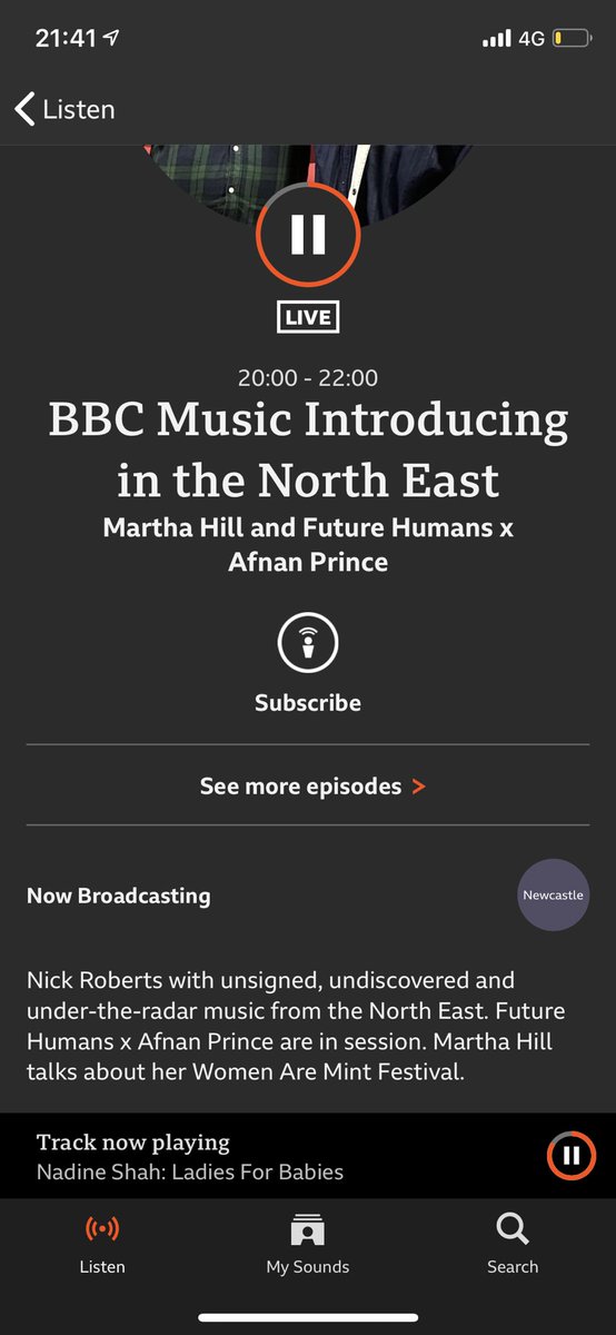Future Humans (@futurehumansuk) on Twitter photo locked into <a href="/BBCIntroNE/">BBC Music Introducing in the North East</a>, they've been playing our live session throughout the show! Loving the other music being played too, smashing it <a href="/nickyrob/">nick roberts</a>! π locked into <a href="/BBCIntroNE/">BBC Music Introducing in the North East</a>, they've been playing our live session throughout the show! Loving the other music being played too, smashing it <a href="/nickyrob/">nick roberts</a>! π