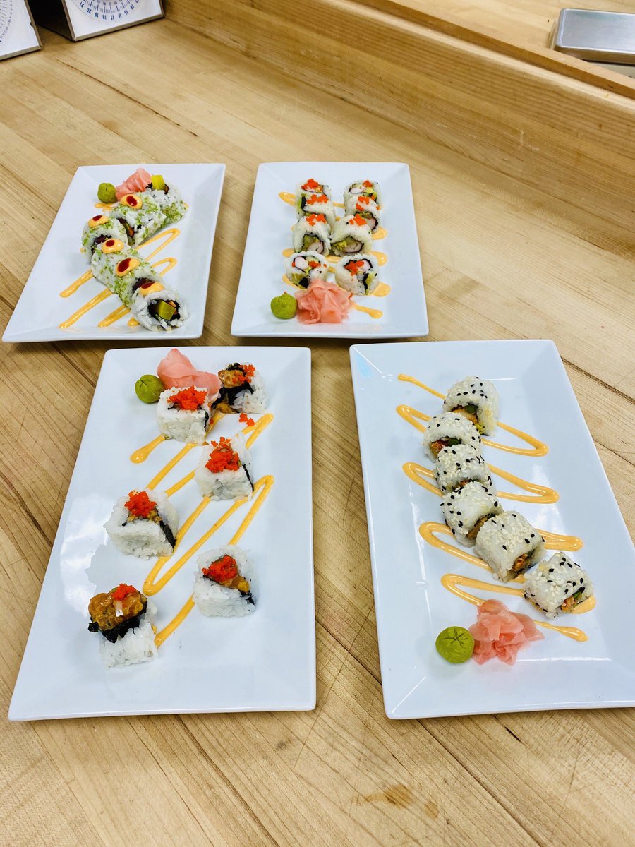 Sysco_Fran's tweet photo. Sushi for Japan 🍣 🥢 #Cul285 https://t.co/9K6zOasF6u