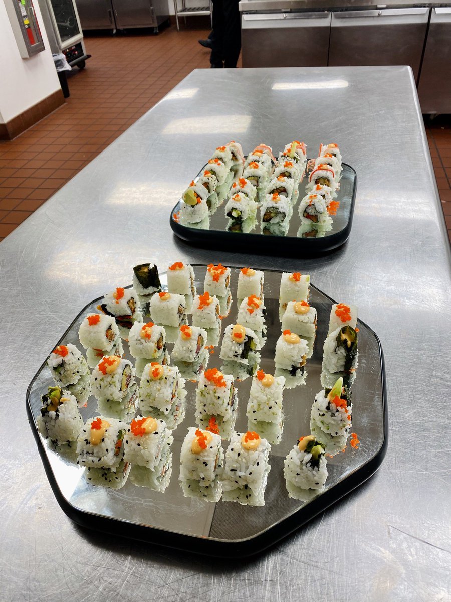 Sysco_Fran's tweet photo. Sushi for Japan 🍣 🥢 #Cul285 https://t.co/9K6zOasF6u