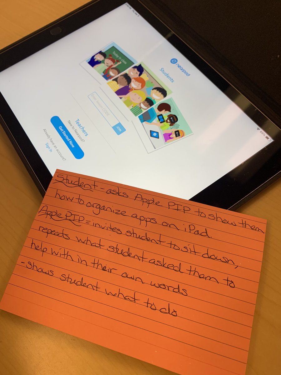 wemlet's tweet photo. @LafayetteROAR Student Tech Team acting out active listening scenarios to practice tech skills! Great job facilitating this amazing group of learners @4thGradeMuggles & @A_Groff13! #applepips #SDOLTECH @SDoLancaster https://t.co/uoE8MIl8a2