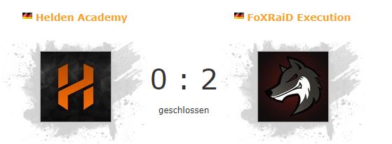 HeldenfabrikHDF's tweet photo. Leider erlitt die Academy in ihrer bisher starken Saison einen Dämpfer. Sie ließen schweren Herzens 2 Punkte gegen @FoXRaiDGaming #Execution liegen.
Jungs, Kopf hoch und die Hypestiefel wieder anziehen.
#roadtodiv4 #helden #auchheldenkönnenbluten @99DAMAGEde @GlobalNader https://t.co/Onuq7OD3RG