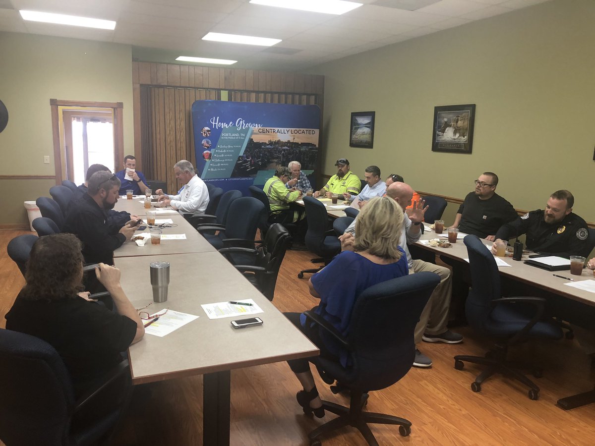 Portlandtncofc's tweet image. We are about 9 weeks away from the 2020 Middle TN Strawberry Festival in Portland, TN! Today police, fire, EMS, street department, sanitation, parks, Lions Club and other city &amp;amp; Chamber workers met to discuss details &amp;amp; changes for this year’s event! Make plans to attend May 8-9th