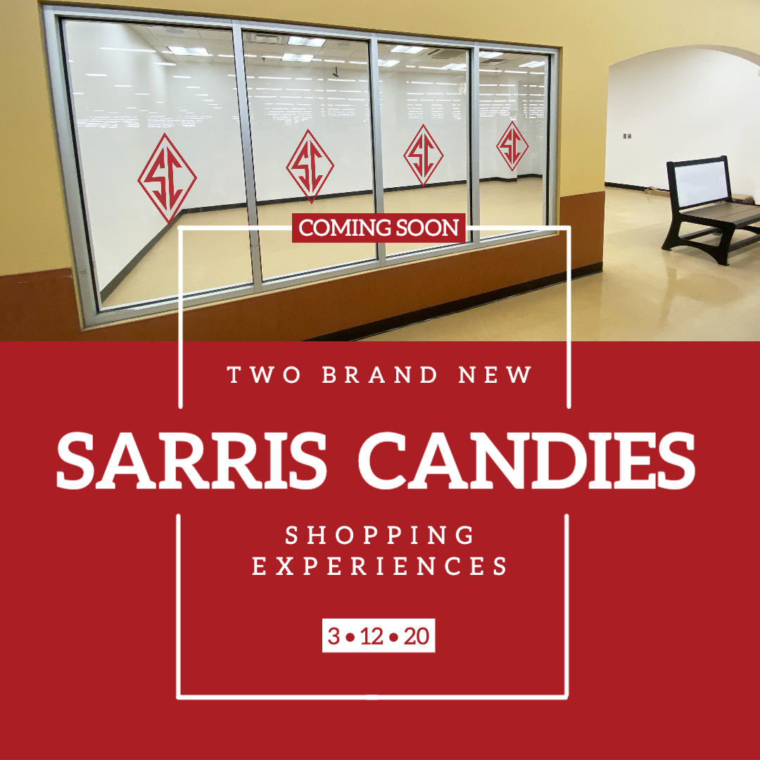 Sarris_Candies's tweet photo. One week from today, we’ll have two brand new places you can shop all of your Sarris Candies favorites— just in time for Easter! 🐰Can you guess where we’ll be popping up? https://t.co/MexvMYjH1U
