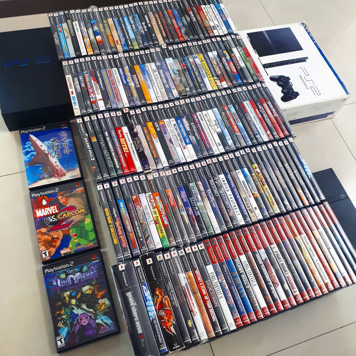 defthead's tweet photo. Yesterday March 4th 2020 was the 20th anniversary for the legendary PS2. So I decided to post my game collection which while not impressive I am very happy with what I have.
______________
#playstation2 #ps2 #motionengine #playstation #sony #20yearsofplay https://t.co/SN21LmvTWH
