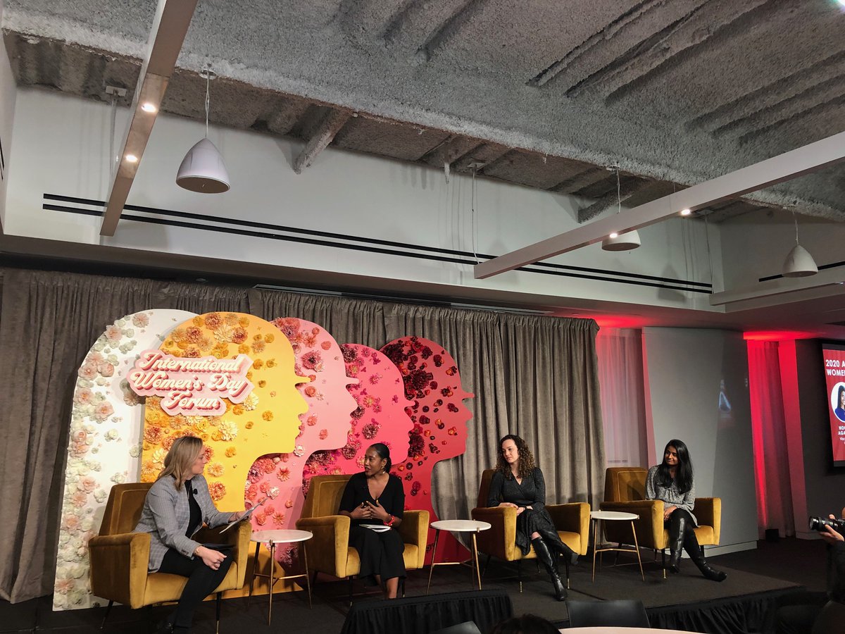 USCCFBiz4Good's tweet photo. Thrilled to have @politico’s @apalmerdc back to moderate our final panel of the day! @ViacomCBS’s Noopur Agarwal, @WhenWeAllVote’s @StephLYoung &amp; @lyft’s Ruth Fasoldt on stage to discuss how more women can be civically engaged to create a vibrant democracy. #USCCFWomen #IWD2020 https://t.co/vM9IGjT6KL