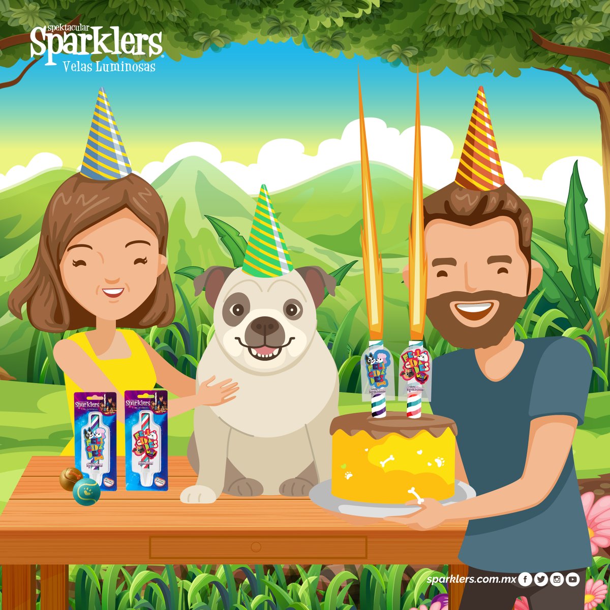 Nada como los días que pasamos a lado de nuestras mascotas. 

Recordemos e iluminemos siempre esos días con <a href="/SparklersMexico/">Sparklers México</a>  🐶🐱
