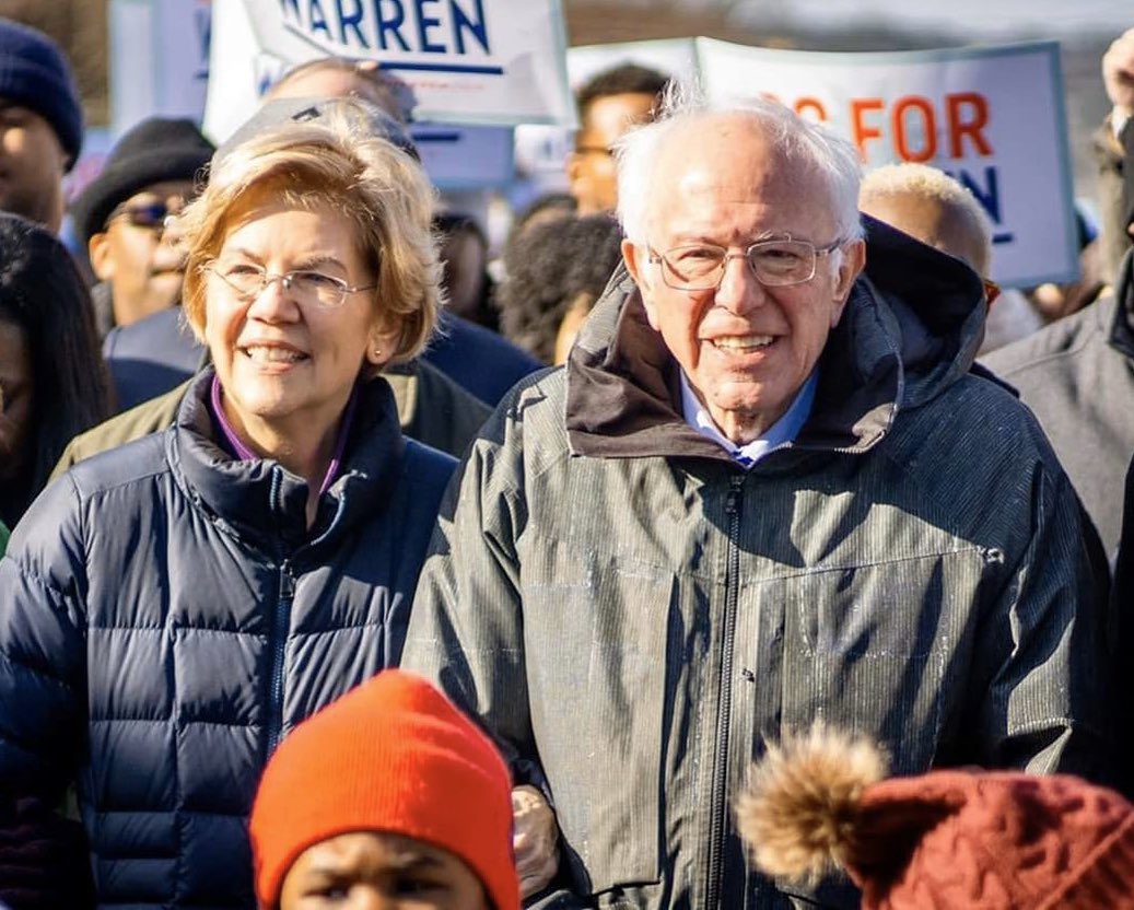 montymckeever's tweet image. Some of my friends are a hard disagree but tbh I’d be totally into this 

DAD/MOM 2020 

#BernieWarren2020