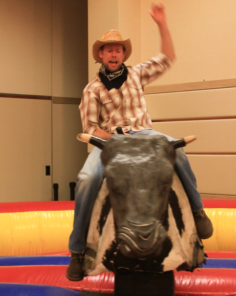 Today is #throwbackthursday. One of our fun memories was back in 2013, the Aw$um Auction's theme of Wild Wild West, cowfolks vs. the mechanical bull. Who remembers this far back?! #funmemories #cdachamber #northidaho What are some of ya'll's fun memories with the Cd'A Chamber?