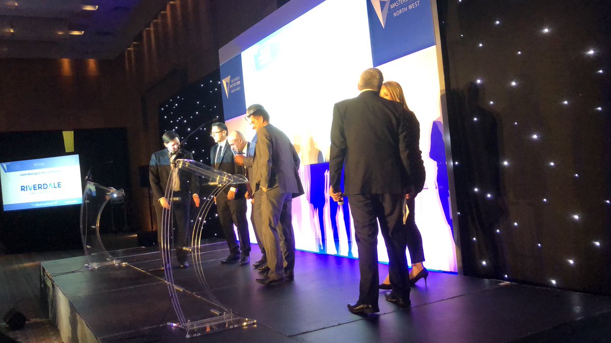 BusinessDesk_NW's tweet photo. Congratulations to Riverdale Insurance for winning the ‘Contributing to the community ‘ award at the Business Masters Awards #master20 https://t.co/HIATzIwfL8