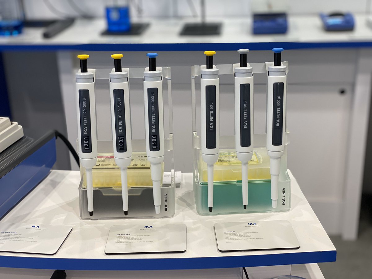Back to back wins for our new #pipette series!🏆 The IKA PETTE fix and vario has won a world-renowned design prize for ergonomic product design: the iF DESIGN AWARD 2020. 

#chooseika #lookattheblue #lifescience #liquidhandling #ikapipettes #pittcon2020