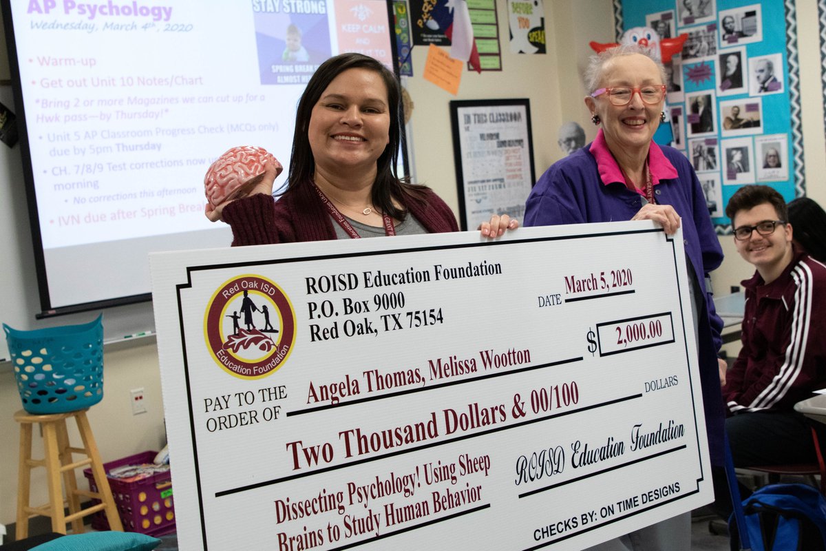 Red Oak ISD Ed Found tweet media