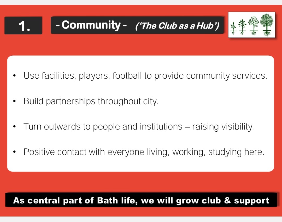 bradley_steve's tweet image. The road to community ownership at @BathCity_FC began with a sparsely attended @BathCitySociety presentation in @TheHuntsmanBath on a cold 2012 night. A key aim frm start was to put City at heart of local civic life. This @BathLifeAwards recognises how far the club has journyd 👏