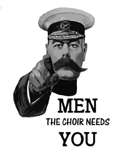 Forget Coronavirus, this is an ongoing epidemic... THE LACK OF MALE SINGERS IN CHOIRS?!! 😱
DyNaMix Choirs have a vaccine! JOIN US TODAY and we’ll fix you right up, and show you that choirs are not just for the ladies! 😉 #Malesingerswanted #dynamixrockpopchoir #singing #choirs
