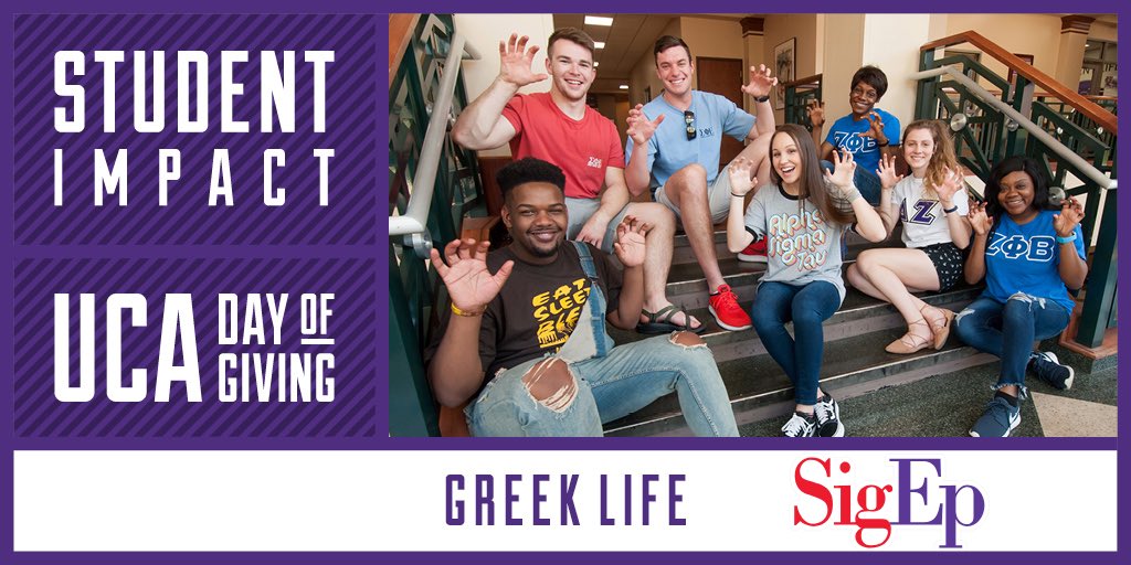 Wow! We’ve already raised $14,650 for UCA SigEp on #UCADayofGiving and there’s still 8 hours to go!
uca.edu/go/SigEpHouse
