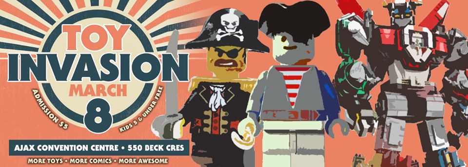 ToyForceCanada's tweet photo. Can you find LEGO at the show? You bet! From retired sets to rare sets to minifigs, we have multiple exhibitors on site for all your brick building needs!

SUNDAY!
Ajax Convention Center
The Largest Toy &amp; Comic Event in the Region!

Admission is only $5
Kids 5 and under are Free! https://t.co/RtXx4Ddfou
