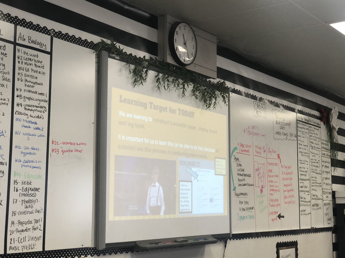Learning Targets being used in Ag Chem #muhsd <a href="/The_MHS_Bear/">The MHS Bear</a> 

Ss read these to the class