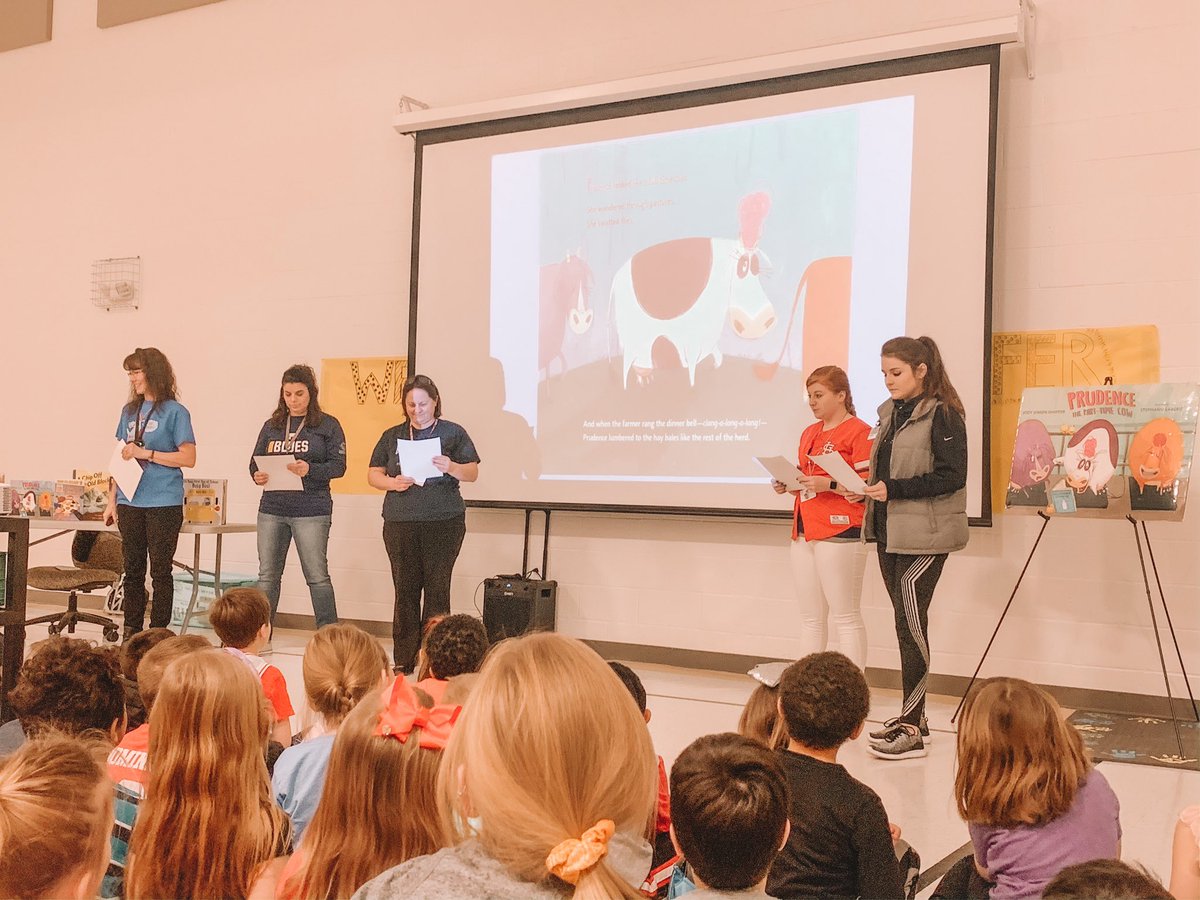 MissScottFHE's tweet photo. We had a real author visit us today and tell us all about what it takes to write a children’s book. #ReadAcrossAmerica @FlintHillAP @ZumFlintHill @julie_mid https://t.co/LHJUcBkSLo