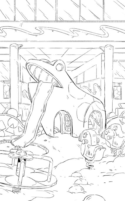 mall drawings from a zine with @jazzicuh 