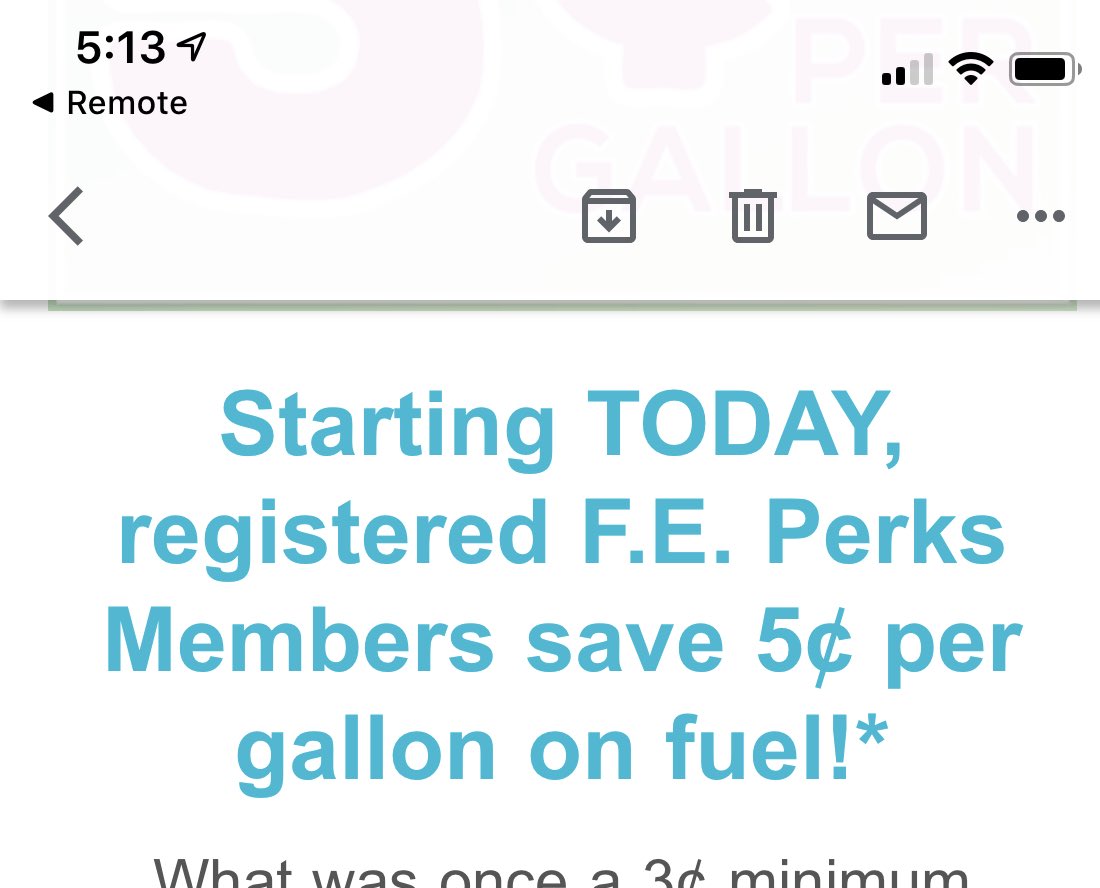 derekhoffer's tweet photo. Thank ⁦@FamilyExpress⁩ !!! #FEPerks https://t.co/Vhjc9QnxhS