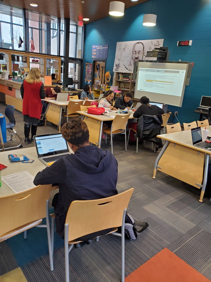 Pinkgiraffe1015's tweet photo. EdForce kicked off the RVE Test Prep today at MLK Media Center. This partnership will assist provisionally licensed teachers, virtually with test prep help in passing the RVE.
#RPS #edforce https://t.co/ol4UBUPNHa