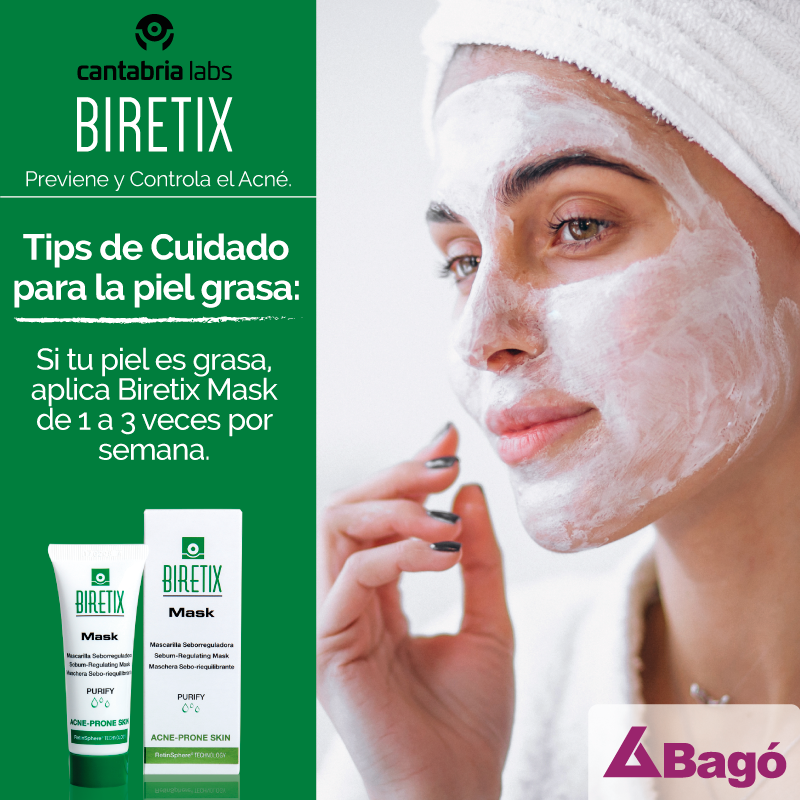 BagoEcuador's tweet photo. #TipsBiretix Si tienes la piel grasa ¿puedes usar mascarillas?
¡Deben ser las adecuadas para tu tipo de piel!
Usa #Biretix, previene y controla el #acné. https://t.co/UUwvZPA1Ts