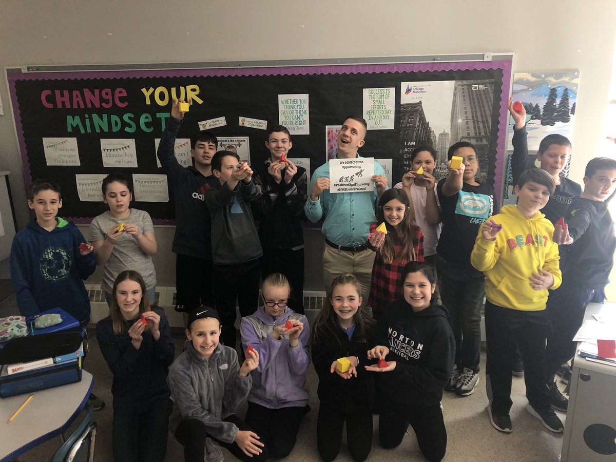 ABanksNMS's tweet photo. We marched right into an opportunity for growth & fun today as we investigated 3D shapes & #surfacearea #aiarocks #npspride #nmslancerslead #positivesignthursday https://t.co/kxLEtkf7CW