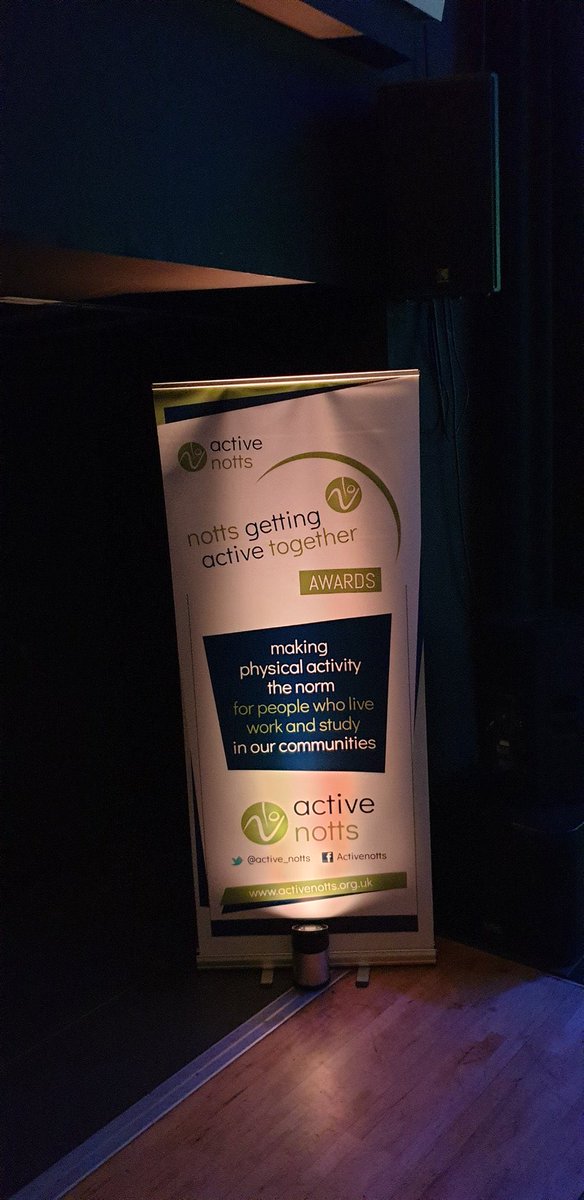 caldwell_pt's tweet photo. Just reflecting on tonight at #NGATawards. There are so many people making physical activity the norm for everyone in #Nottingham. There’s some really fantastic work going on and some incredibly inspirational teams and individuals. Makes me emotional! #loveactivity https://t.co/NTbqacrLnH