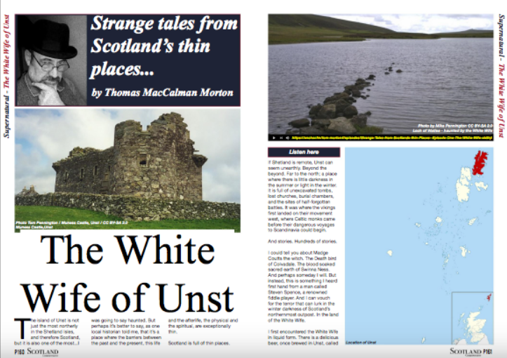 discoverscotmag's tweet image. Looking for some #spooky, #supernatural #bedtimestories? Try this true #Scottish #ghost story about the White Wife of Unst in ‘Strange Tales from Thin Places’ - the new FREE #paranormal #podcast bit.ly/32SExz5 from #Scotland Correspondent magazine bit.ly/2PKqQwJ