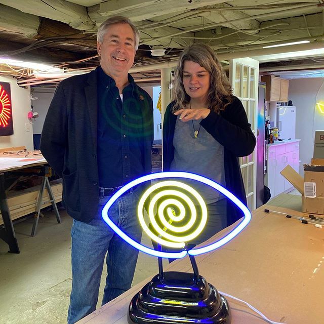 Random_Neon's tweet photo. Proud owner of The #Hypnoeye by @eveningneon.  #neon base by @glas.work
#strangedoubleimage https://t.co/7dsRXpTCKF https://t.co/uBCh3BDdql