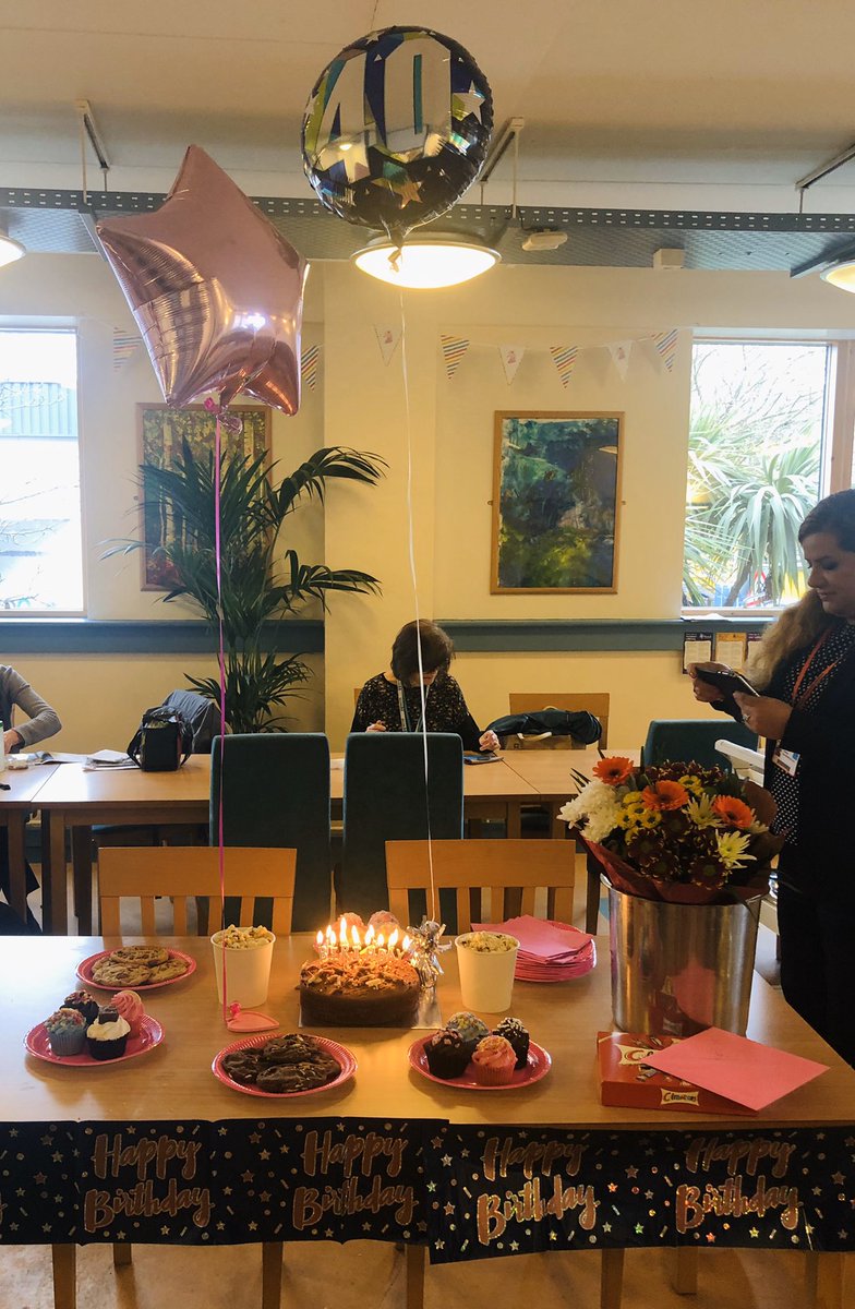 L_ParkerSmith's tweet image. Another day at the office! Happy birthday Jen and good luck in your new role!! You will be missed! #wellbeingchallenge #CANFT04 #sharedmeal #pieceofpie #pizza #cake #cookies #popcorn #AccesstoHE #bepartofit