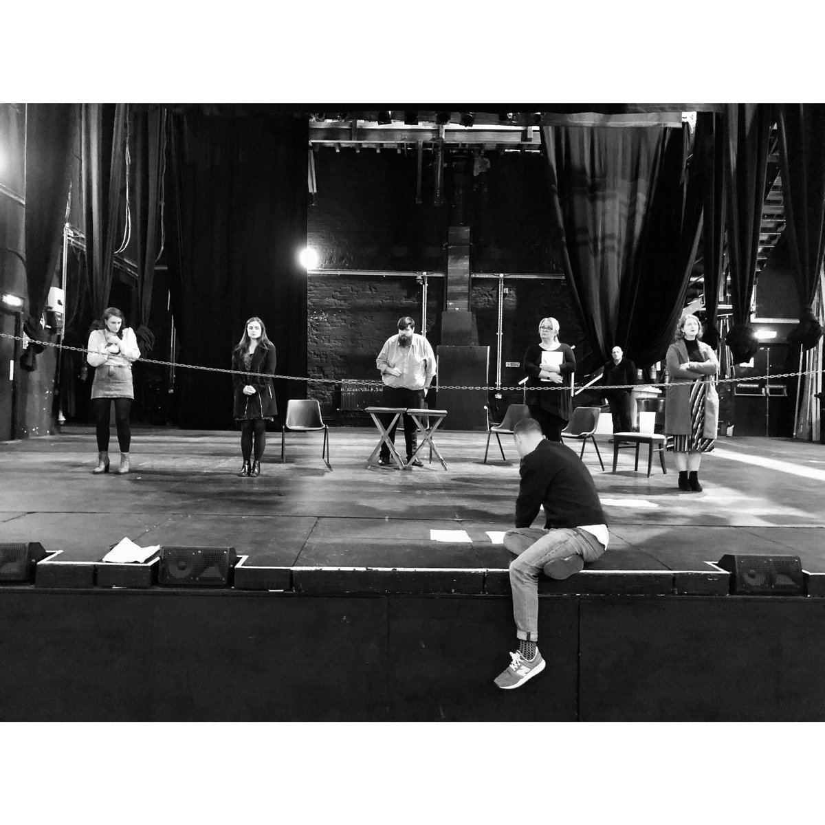 PlatformCrewe's tweet image. We had the great honour of rehearsing in the main house at the @CreweLyceum this evening ahead of our sold out performance on the Lyceum Studio tomorrow night.  We’re so excited to be back here in our home town.
