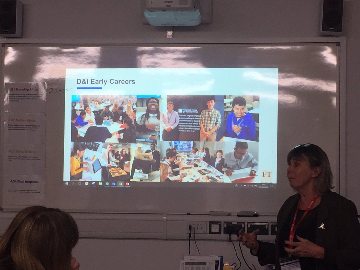 DeanesCareers's tweet photo. Year 10 #NCW2020 thank you Jacqui Dobson #FinancialTimes for your time with our students today #promise4 https://t.co/5Z7Sq8fSYm