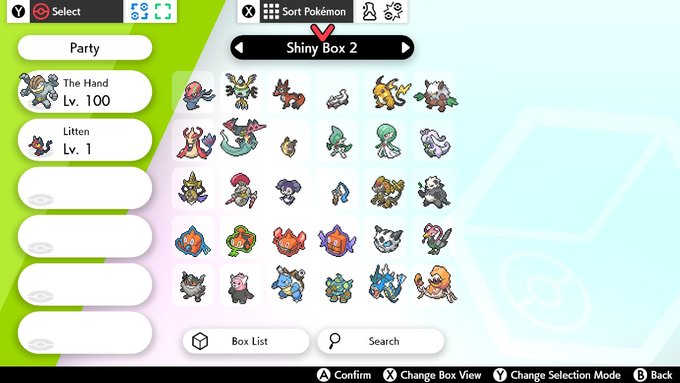 I'm doing a second giveaway but this time the winner can choose 1 shiny from each box to enter send me<a href="/tag/pokemonswordshield"class="tags"><span>#pokemonswordshield</span></a>