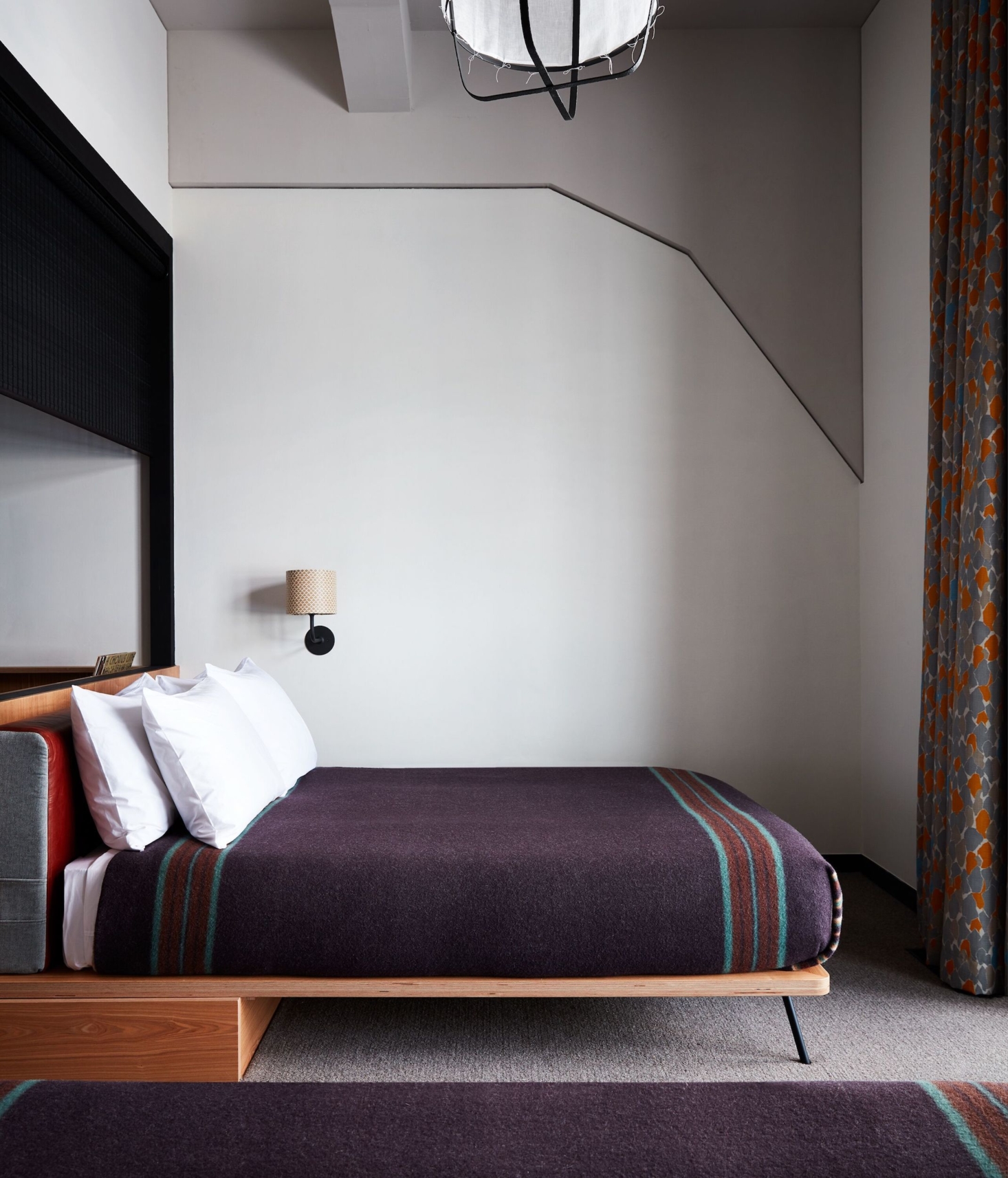 PendletonWoolenMills on X The Ace Hotel Kyoto is a peaceful sophisticated retreat. Check out the custom Pendleton blanket woven just for this location like a camp blanket in eggplant https t D2MYbw...